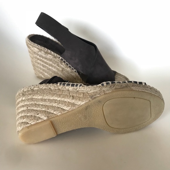 Vince espadrille criss cross wedge sandals - Picture 3 of 7